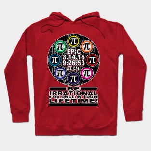 Ultimate Memorial for Epic Pi Day Symbols Hoodie